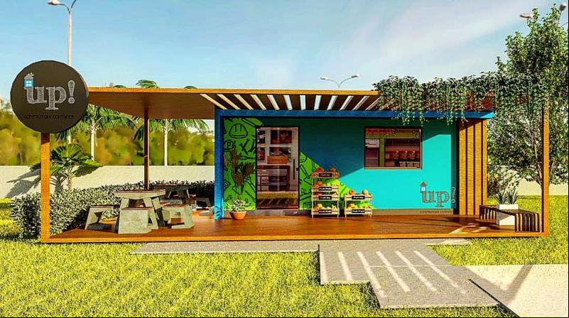 Projeto da loja autônoma do residencial Porto Bello